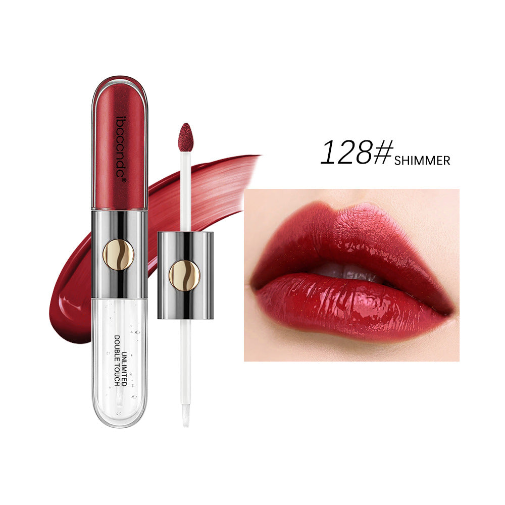 Double-headed Lip Lacquer Matte Waterproof Sweat-proof – Romaisa ...